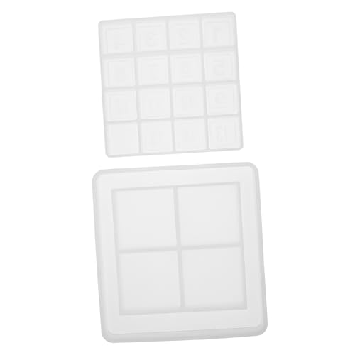 Gadpiparty 1Satz DIY Schiebepuzzle Silikonform Formen Gießform für Bastelprojekte Leicht zu Reinigen Langlebig für Geduld und Kreativität der DIY von Gadpiparty