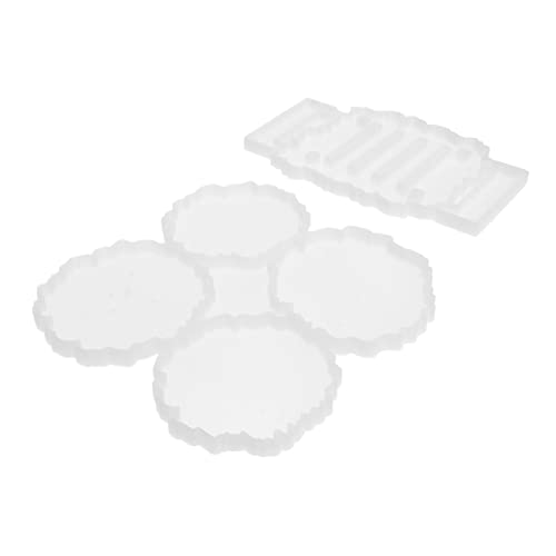 Gadpiparty 1Satz DIY Silikonuntersetzerformen Set Für Harz Einzigartige Epoxidharz Untersetzer Moulds Für Bastelprojekte Für Individuell Gestaltete Tassenuntersetzer von Gadpiparty