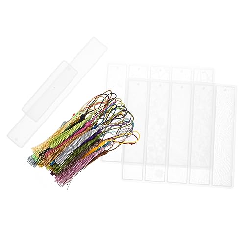Gadpiparty 1Satz Epoxidharz Lesezeichen Silikonform mit Quasten Teiliges DIY Lesezeichen Gießform für Designs Langlebig und Sicher für Bücherliebhaber und Bastelprojekte Gadpiparty 1Satz Epoxidharz Lesezeichen Silikonform mit Quasten Teiliges DIY Lesezeichen Gießform für Designs Langlebig und Sicher für Bücherliebhaber und Bastelprojekte von Gadpiparty