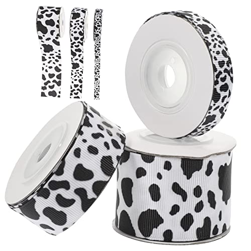 Gadpiparty 1Satz Kuh Grosgrain Bänder Yards Dekoratives Wickelband für DIY Handwerk Geschenkverpackung Partydekoration und Kränze Zartes Geschenkband mit Muster Gadpiparty 1Satz Kuh Grosgrain Bänder Yards Dekoratives Wickelband für DIY Handwerk Geschenkverpackung Partydekoration und Kränze Zartes Geschenkband mit Muster von Gadpiparty