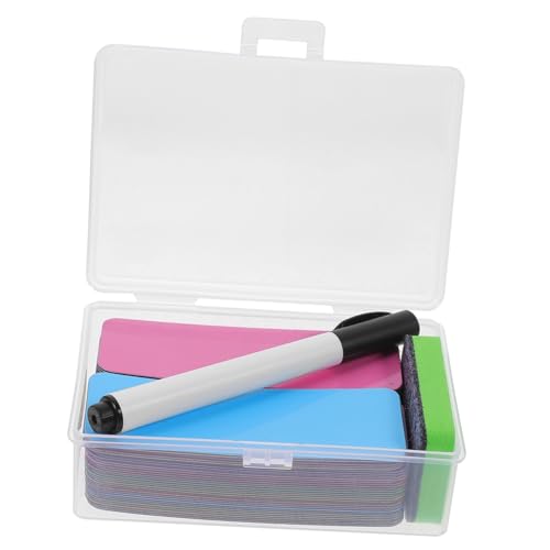 Gadpiparty 1Satz Magnetische Namensschilder Teilig Trocken Abwischbare Etiketten für Kühlschrank und Whiteboard Wiederverwendbare Flexible Beschriftungsmagnete für Büro und Schule von Gadpiparty