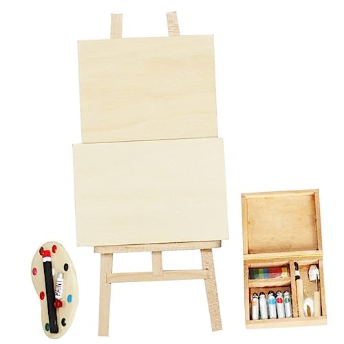 Gadpiparty 1Satz Maßstab mit Malbrett und Farbpalette für Miniaturkunst und Projekte Sammler und Hobbyisten Gadpiparty 1Satz Maßstab mit Malbrett und Farbpalette für Miniaturkunst und Projekte Sammler und Hobbyisten von Gadpiparty