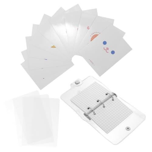 Gadpiparty 1Satz Mini Bindemittel Scrapbook für Dekoratives Notizbuch mit Blättern und Deckblättern für Planung und Notizen Gadpiparty 1Satz Mini Bindemittel Scrapbook für Dekoratives Notizbuch mit Blättern und Deckblättern für Planung und Notizen von Gadpiparty