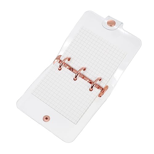 Gadpiparty 1Satz Mini Handbuch Tragbarer Notizblock mit Ring Binder Deckblätter Aufbewahrungstaschen Goldenes Design für Schule Büro und Persönliche Notizen Gadpiparty 1Satz Mini Handbuch Tragbarer Notizblock mit Ring Binder Deckblätter Aufbewahrungstaschen Goldenes Design für Schule Büro und Persönliche Notizen von Gadpiparty