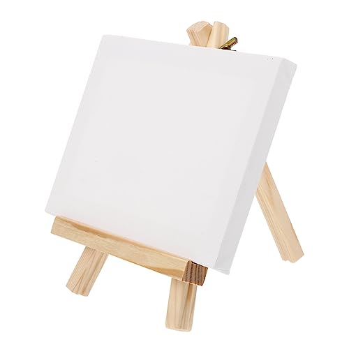 Gadpiparty 1Satz Mini Holz Staffelei für Tischdekoration Faltbare Staffelei für Künstler für Malerei Fotopräsentation und Postkartenanzeige von Gadpiparty