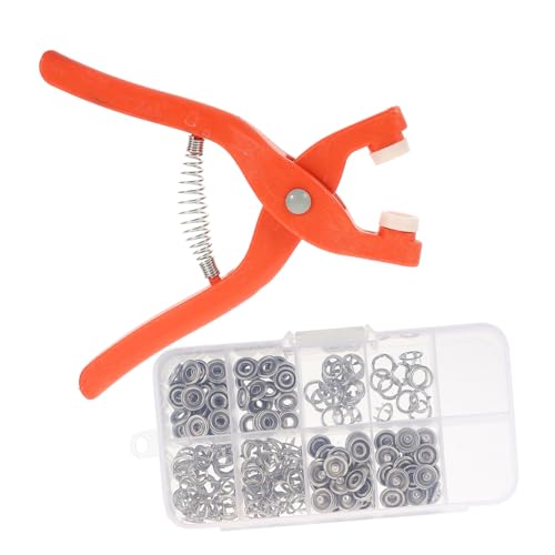 Gadpiparty 1Satz No Sew Druckknöpfen mit Befestigungszange Klaue Knopfverschlüsse Einfach zu Installieren für DIY Projekte und Kleidung Praktischem Gadpiparty 1Satz No Sew Druckknöpfen mit Befestigungszange Klaue Knopfverschlüsse Einfach zu Installieren für DIY Projekte und Kleidung Praktischem von Gadpiparty