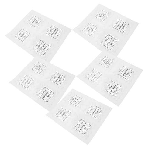 Gadpiparty 1Satz Reise Unterflaschenetiketten Wasserdichte Etiketten für Shampoo und Duschgel Dispenser Selbstklebend zur Einfachen Organisation von Bad und Küche von Gadpiparty