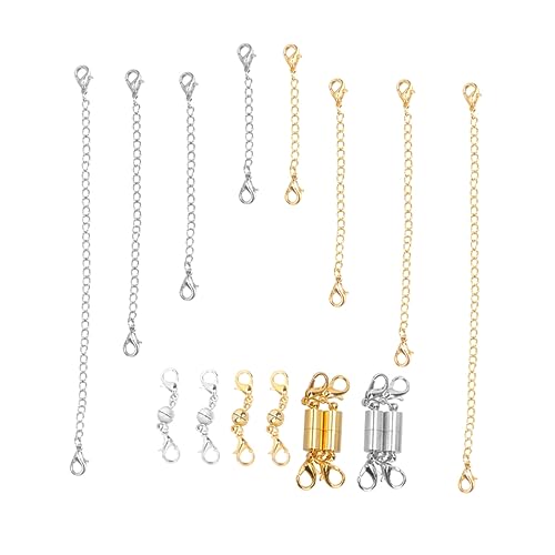 Gadpiparty 1Satz Zylindrische Magnetschnalle Für Halsketten DIY Schmuck Zubehör Magnetverschluss Für Verlängerungsketten Gold Und Silber Bild Gadpiparty 1Satz Zylindrische Magnetschnalle Für Halsketten DIY Schmuck Zubehör Magnetverschluss Für Verlängerungsketten Gold Und Silber Bild von Gadpiparty