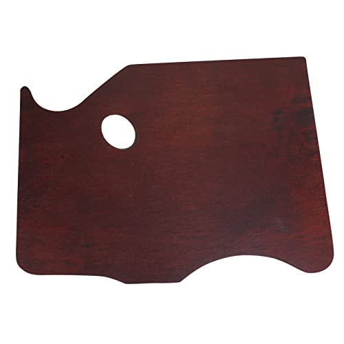 Gadpiparty 1Stück Holz Ergonomische Malplatte für Farbmischungen Langlebiges Malzubehör Künstler und DIY Projekte und Korrosionsbeständig Gadpiparty 1Stück Holz Ergonomische Malplatte für Farbmischungen Langlebiges Malzubehör Künstler und DIY Projekte und Korrosionsbeständig von Gadpiparty