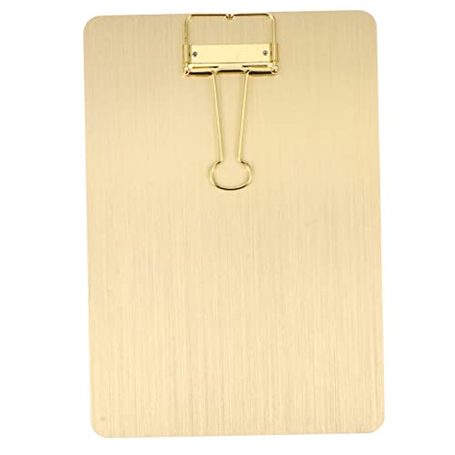 Gadpiparty 1Stück Klemmbrett mit Papierhalter und Ergonomischer Form Leicht und Praktisch für Büro Schule und Unterwegs für Notizen Memos und Dokumente von Gadpiparty