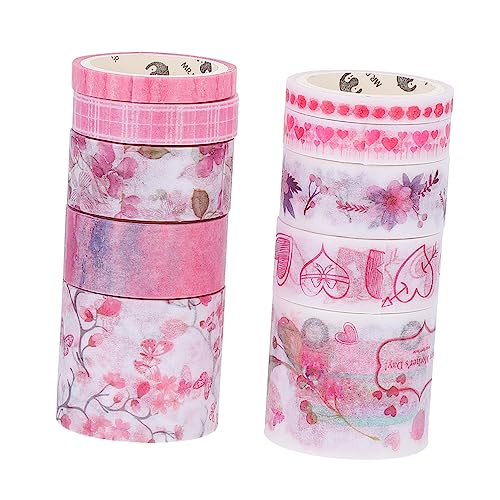 Gadpiparty 2 Boxen Handbuch-aufkleber Pads Dekoratives Klebeband Selbstklebend Breit Klebrig Klebstoff Für Scrapbooking-klebeband Hübsches Washi-tape Scrapbook-washi-tape Papier Rosig Gadpiparty 2 Boxen Handbuch-aufkleber Pads Dekoratives Klebeband Selbstklebend Breit Klebrig Klebstoff Für Scrapbooking-klebeband Hübsches Washi-tape Scrapbook-washi-tape Papier Rosig von Gadpiparty