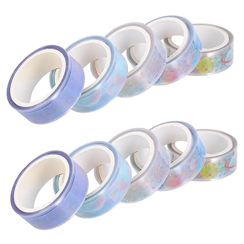 Gadpiparty 2 Boxen Pet Washi Tape Set Boxen mit Dekorativem Klebeband für DIY Scrapbooking und Journaling Einfach zu Schneiden und Wieder Entfernbar für und Bastelprojekte von Gadpiparty