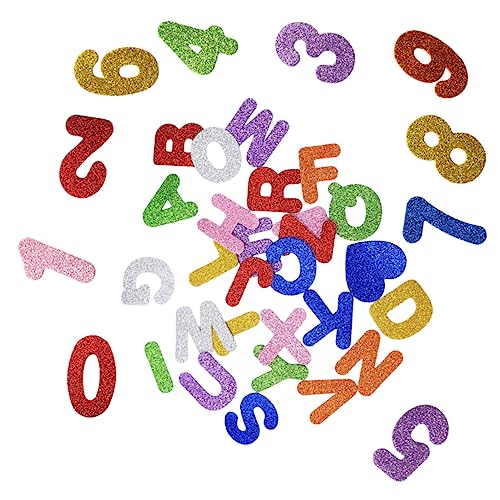 Gadpiparty 2 Packungen Bunte Glitzer Buchstaben Aufkleber Eva Selbstklebende Alphabet Sticker für Diy Handwerk Bastelbedarf Kreative Dekorationen Gadpiparty 2 Packungen Bunte Glitzer Buchstaben Aufkleber Eva Selbstklebende Alphabet Sticker für Diy Handwerk Bastelbedarf Kreative Dekorationen von Gadpiparty