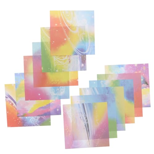Gadpiparty 2 Packungen DIY Origami Papier Doppelseitige Faltpapiere für Bastelarbeiten und Schulprojekte pro Packung für Erwachsene von Gadpiparty