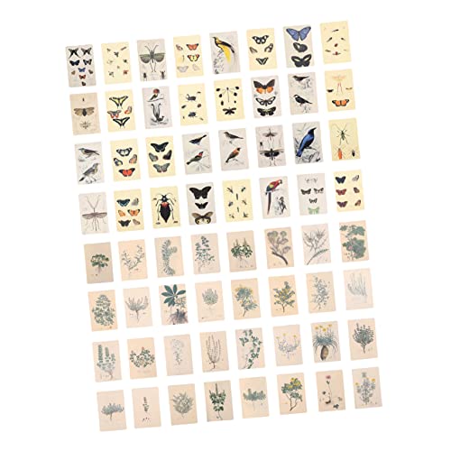 Gadpiparty 2 Packungen Material für Taschencollagen Scrapbook-Materialien Collage-Material-Memo Papier botanisch Retro-Memo Nachrichtenaufkleber Mini-Schreibkarten Mini-Memo Weißer Karton Gadpiparty 2 Packungen Material für Taschencollagen Scrapbook-Materialien Collage-Material-Memo Papier botanisch Retro-Memo Nachrichtenaufkleber Mini-Schreibkarten Mini-Memo Weißer Karton von Gadpiparty