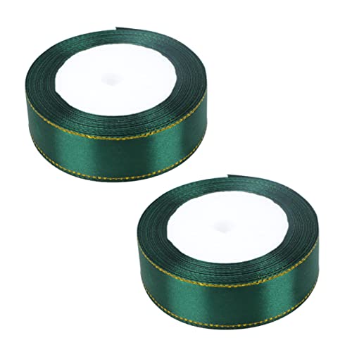 Gadpiparty 2 Rollen 22 Geschenkbänder Basteln Hochzeit Dekoration Romantik Doppelzubehör Babyband Zum Verpacken Bänder Zeremonie Samt Handgefertigt Fransen Einzeln Seidiger Chiffon von Gadpiparty