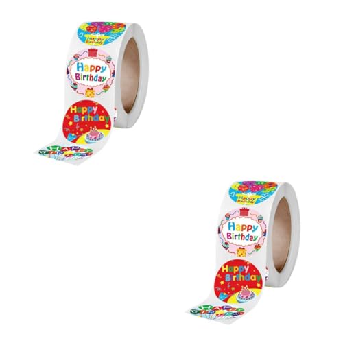 Gadpiparty 2 Rollen 500 Stück Alles Zum Geburtstag Aufkleber Dekorationen Erwachsene Etiketten Stichworte Gruß Name Kind Groß Schüttgut Cartoon-aufkleber Kupferplattenaufkleber Gadpiparty 2 Rollen 500 Stück Alles Zum Geburtstag Aufkleber Dekorationen Erwachsene Etiketten Stichworte Gruß Name Kind Groß Schüttgut Cartoon-aufkleber Kupferplattenaufkleber von Gadpiparty