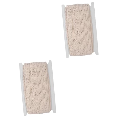 Gadpiparty 2 Rollen Baumwollspitzenborte für Diy Nähprojekte Gardinen Tischdecken Dekoration für Hochzeiten Feste und Handarbeiten Gadpiparty 2 Rollen Baumwollspitzenborte für Diy Nähprojekte Gardinen Tischdecken Dekoration für Hochzeiten Feste und Handarbeiten von Gadpiparty
