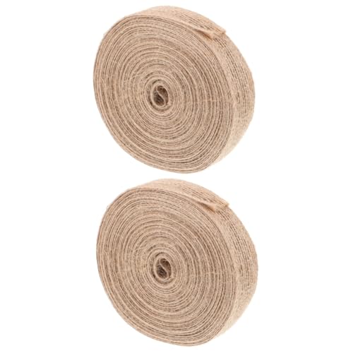 Gadpiparty 2 Rollen DIY handgemachtes Hanfseil Hochzeit Sackleinen wedding decoration hohzeitdeko geschenkbeutel säckchen Blumenstraußband sack Verpackungsband Geschenkband Jute Gadpiparty 2 Rollen DIY handgemachtes Hanfseil Hochzeit Sackleinen wedding decoration hohzeitdeko geschenkbeutel säckchen Blumenstraußband sack Verpackungsband Geschenkband Jute von Gadpiparty