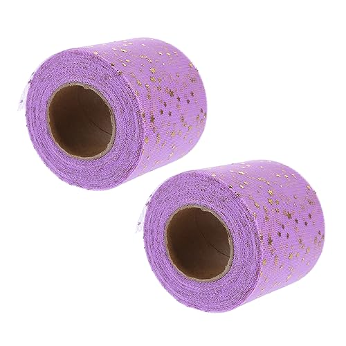 Gadpiparty 2 Rollen Diy Netzband für Haarschmuck Glitzerndes Material Purpurrot für Bastelarbeiten und Dekorationen Vielseitig Einsetzbar für Diy Projekte Gadpiparty 2 Rollen Diy Netzband für Haarschmuck Glitzerndes Material Purpurrot für Bastelarbeiten und Dekorationen Vielseitig Einsetzbar für Diy Projekte von Gadpiparty