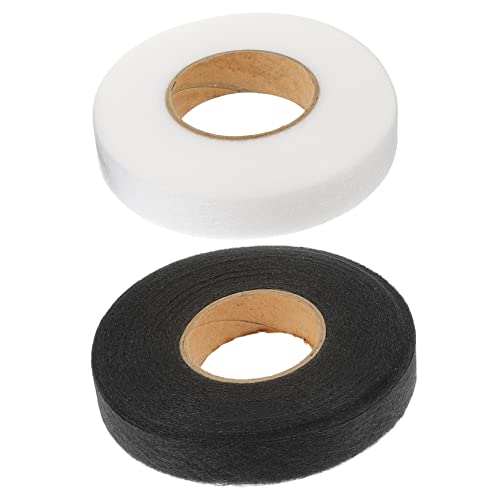 Gadpiparty 2 Rollen Doppelseitiges Saumband Yards Bügelband für Stoffe kein Nähen Erforderlich für Kleidung und Bastelprojekte von Gadpiparty