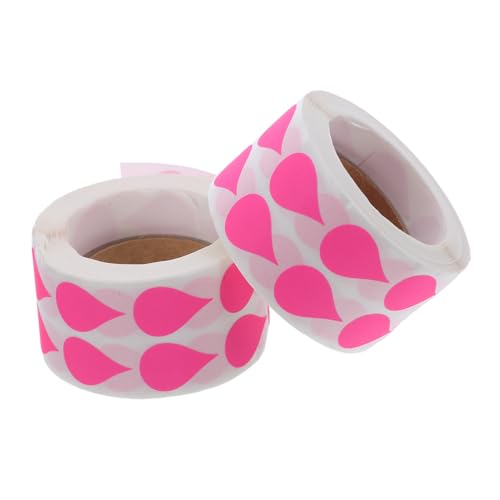 Gadpiparty 2 Rollen Fluoreszierende Beschreibbare Wassertropfen-aufkleber Selbstklebende Neonfarbene Etiketten für Gewürzgläser Vorratsbehälter Bastel Organisationszwecke Gadpiparty 2 Rollen Fluoreszierende Beschreibbare Wassertropfen-aufkleber Selbstklebende Neonfarbene Etiketten für Gewürzgläser Vorratsbehälter Bastel Organisationszwecke von Gadpiparty