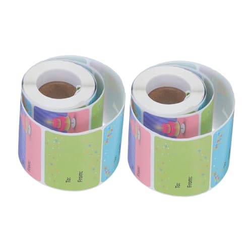 Gadpiparty 2 Rollen Geburtstagsaufkleber Etikette Personalisiert Namensschild-aufkleber Geburtstagsanhänger Für Goodie-bags Namensschilder Für Aufkleber Aus Beschichtetem Papier Gadpiparty 2 Rollen Geburtstagsaufkleber Etikette Personalisiert Namensschild-aufkleber Geburtstagsanhänger Für Goodie-bags Namensschilder Für Aufkleber Aus Beschichtetem Papier von Gadpiparty