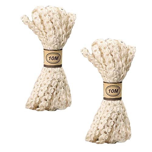 Gadpiparty 2 Rollen Geschenkband mit Streifenmuster Cremeweiß zum Verpacken Dekorieren von Blumensträußen für Bastelprojekte Langlebig und Vielseitig Einsetzbar Gadpiparty 2 Rollen Geschenkband mit Streifenmuster Cremeweiß zum Verpacken Dekorieren von Blumensträußen für Bastelprojekte Langlebig und Vielseitig Einsetzbar von Gadpiparty