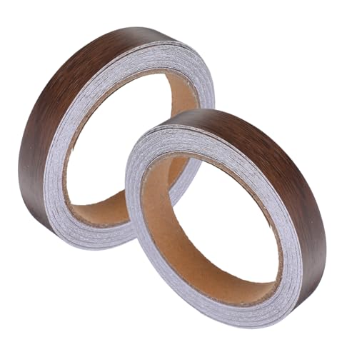 Gadpiparty 2 Rollen Holzoptik Kantenband Selbstklebendes Holzdekor Klebeband Möbelkante Schutz für Schranktüren Diy Möbelreparatur und Heimverschönerung von Gadpiparty