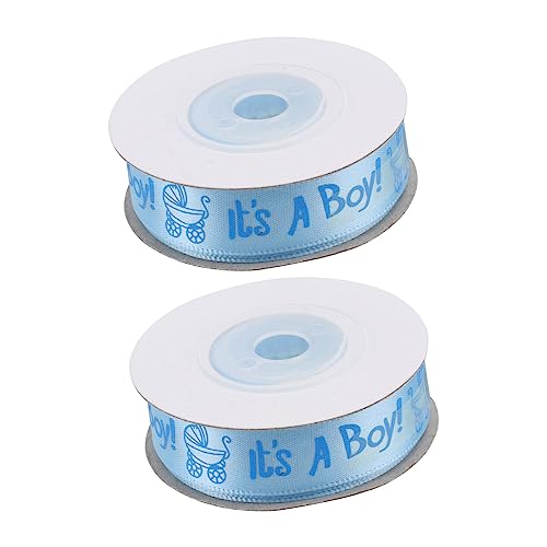 Gadpiparty 2 Rollen Jungen Geburtstag Band blaues Band Party Dekorationen Spaß Pastell geschenkband Verpackungsband Sackleinenband Verpackungszubehör Geschenkverpackung Druckband Polyester Gadpiparty 2 Rollen Jungen Geburtstag Band blaues Band Party Dekorationen Spaß Pastell geschenkband Verpackungsband Sackleinenband Verpackungszubehör Geschenkverpackung Druckband Polyester von Gadpiparty