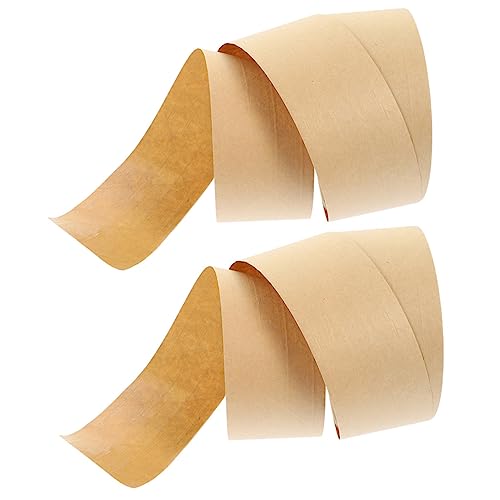 Gadpiparty 2 Rollen Klebeband mit hoher Klebekraft gummiert Papier Klebeband Klebstoff klebrig selbst verpackungsmaterial packing tape Kartonverpackungsband Dichtungszubehör Light Brown Gadpiparty 2 Rollen Klebeband mit hoher Klebekraft gummiert Papier Klebeband Klebstoff klebrig selbst verpackungsmaterial packing tape Kartonverpackungsband Dichtungszubehör Light Brown von Gadpiparty