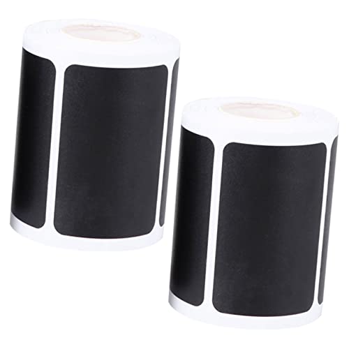 Gadpiparty 2 Rollen Kreative Etiketten für Ihre Vorratsgläser Selbstklebende Schwarze Tafeltags Aufkleber für Küche und Büro Leicht Beschriftbar Ablösbar Rückstände Gadpiparty 2 Rollen Kreative Etiketten für Ihre Vorratsgläser Selbstklebende Schwarze Tafeltags Aufkleber für Küche und Büro Leicht Beschriftbar Ablösbar Rückstände von Gadpiparty