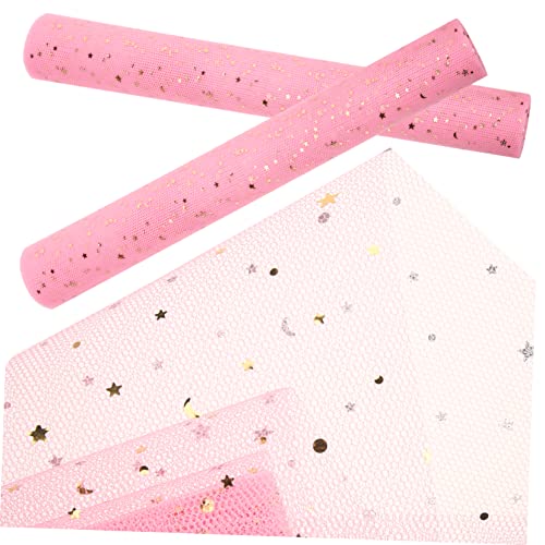 Gadpiparty 2 Rollen Netzstoff Blumenstrauß Verpackungsfolie Hochwertige Mesh Verpackung für Hochzeiten Geburtstage und Floristen von Gadpiparty