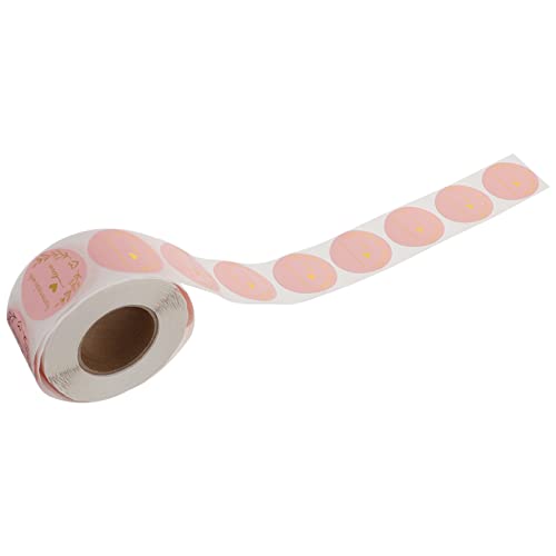 Gadpiparty 2 Rollen Runde Selbstklebende Versiegelungsaufkleber für Selbstgemachte Leckereien Kreative Etiketten für Kuchen und Partys Einfach Ablösbar für Persönliche Anlässe von Gadpiparty