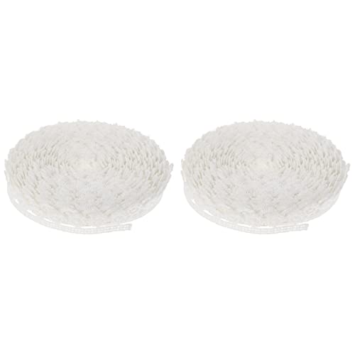 Gadpiparty 2 Rollen Spitzenband Weißes Wasserlösliches Spitzenmaterial für Hochzeitskleider Diy Bastelbedarf für Haarschmuck und Bekleidungsverschönerung Yards Gadpiparty 2 Rollen Spitzenband Weißes Wasserlösliches Spitzenmaterial für Hochzeitskleider Diy Bastelbedarf für Haarschmuck und Bekleidungsverschönerung Yards von Gadpiparty