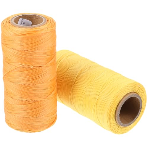 Gadpiparty 2 Rollen Stickfaden Polsterfaden Faden Zum Nähen Gewachst Stickgarne Herstellung Fäden Nähgarn Nähmaschinenfaden Wachende Kabel Faden Für Nähmaschine Catcher-zubehör Polyester Gadpiparty 2 Rollen Stickfaden Polsterfaden Faden Zum Nähen Gewachst Stickgarne Herstellung Fäden Nähgarn Nähmaschinenfaden Wachende Kabel Faden Für Nähmaschine Catcher-zubehör Polyester von Gadpiparty