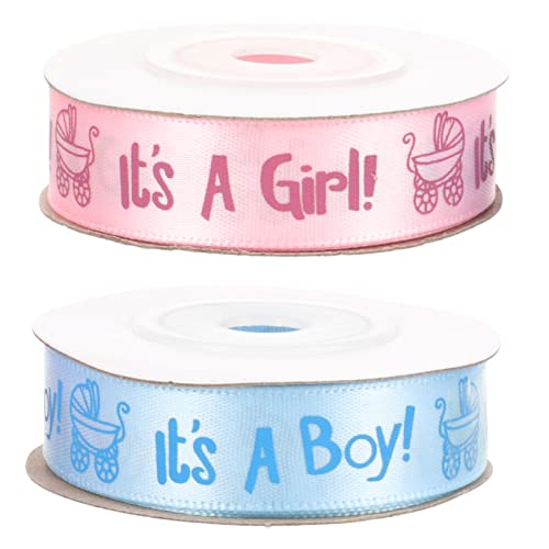 Gadpiparty 2 Rollen Taufband Rosa Babyparty Dekorationen Mädchen Ripsband Material Für Babypartydekorationen Grün Paket Babypartyband Valentinstag Verpackungsband Festival-geschenkband Stoff Gadpiparty 2 Rollen Taufband Rosa Babyparty Dekorationen Mädchen Ripsband Material Für Babypartydekorationen Grün Paket Babypartyband Valentinstag Verpackungsband Festival-geschenkband Stoff von Gadpiparty
