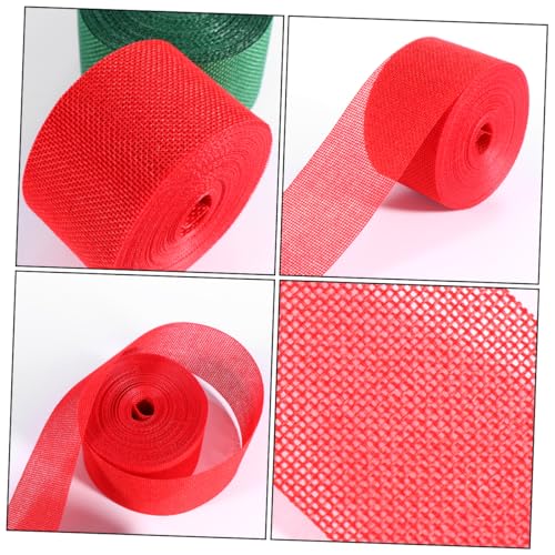 Gadpiparty 2 Rollen Weihnachtsband À Diy Bastelbänder Rot und Grün Hochwertiges Dekoband für Geschenkverpackung Hochzeit Bastelprojekte und Weihnachtsdekoration Gadpiparty 2 Rollen Weihnachtsband À Diy Bastelbänder Rot und Grün Hochwertiges Dekoband für Geschenkverpackung Hochzeit Bastelprojekte und Weihnachtsdekoration von Gadpiparty