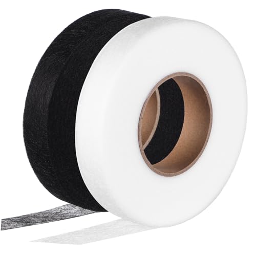 Gadpiparty 2 Rollen doppelseitiges Klebeband Saumklebebänder kein nähendes Saumband Naht Vorhang Saumband für Kleidung Bügelband zum Säumen Bügelband für Stoff Stoffklebstoffe Gadpiparty 2 Rollen doppelseitiges Klebeband Saumklebebänder kein nähendes Saumband Naht Vorhang Saumband für Kleidung Bügelband zum Säumen Bügelband für Stoff Stoffklebstoffe von Gadpiparty