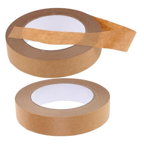 Gadpiparty 2 STÜCK Braunes Kraftpapier klebeband Beschreibbar Reißfest Nachhaltiges Verpackungsband für Kartonverschluss Etikettierung Bastelarbeiten und Rahmen Gadpiparty 2 STÜCK Braunes Kraftpapier klebeband Beschreibbar Reißfest Nachhaltiges Verpackungsband für Kartonverschluss Etikettierung Bastelarbeiten und Rahmen von Gadpiparty