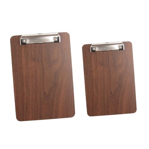 Gadpiparty 2 STÜCK Teiliges Klemmbrett aus Massivem Holz Stabiles Rezept Speisekarten board Praktischer und Platzsparender Küchen organizer für Zuhause und Restaurant Gadpiparty 2 STÜCK Teiliges Klemmbrett aus Massivem Holz Stabiles Rezept Speisekarten board Praktischer und Platzsparender Küchen organizer für Zuhause und Restaurant von Gadpiparty