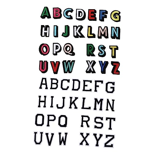 Gadpiparty 2 Sätze Alphabet Aufnäher Buchstaben Patches zum Aufbügeln für Diy Kleidung und Applikationen für Taschen Jeans Hüte und Mehr Gadpiparty 2 Sätze Alphabet Aufnäher Buchstaben Patches zum Aufbügeln für Diy Kleidung und Applikationen für Taschen Jeans Hüte und Mehr von Gadpiparty
