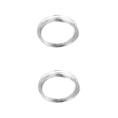 Gadpiparty 2 Sätze Aluminiumdraht Diy Schmuckdraht Flexibles Aluminium Für Bastelarbeiten Pro Rolle Für Schmuckherstellung Bonsai Und Projekte Silber 5rolle*2 Gadpiparty 2 Sätze Aluminiumdraht Diy Schmuckdraht Flexibles Aluminium Für Bastelarbeiten Pro Rolle Für Schmuckherstellung Bonsai Und Projekte Silber 5rolle*2 von Gadpiparty