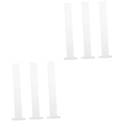Gadpiparty 2 Sätze Bandhalter Bandlagerregal Klebeband Anzeige Stand Veranstalter Washi-tape-aufbewahrung Aufbewahrung Für Washi-tape-organizer Transparenter Bandständer Acryl 3 Stück * 2 von Gadpiparty