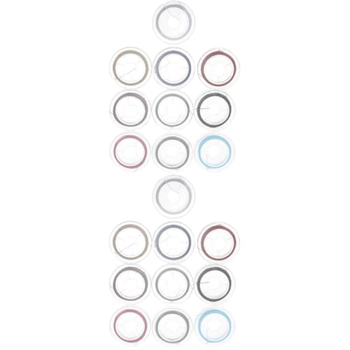 Gadpiparty 2 Sätze Bead Stringing Steel Wire Mehrfarbiger Schmuckdraht Für Diy Armbänder Und Bastelprojekte Für Schmuckherstellung Und Kreative Designs 10 Rollen * 2 Gadpiparty 2 Sätze Bead Stringing Steel Wire Mehrfarbiger Schmuckdraht Für Diy Armbänder Und Bastelprojekte Für Schmuckherstellung Und Kreative Designs 10 Rollen * 2 von Gadpiparty