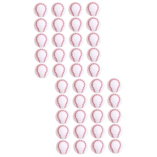 Gadpiparty 2 Sätze Bleistiftspitzer Kinderspitzer Party Netter Bleistiftschärfer Handbuchstiftschärfer Anspitzer Sportstifte Baseball Bleistifte Schulmaterial Metall 20 Stück * 2 von Gadpiparty
