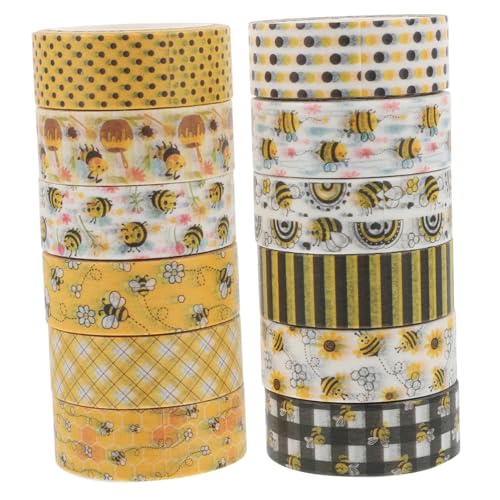 Gadpiparty 2 Sätze Blumenband Blumen- Waben Verpackung Bienengartendekoration Süßes Band Papierklebeband Selber Machen Tagebuchband Scrapbooking Washi Tape Aufkleber 12 Rollen * 2 Gadpiparty 2 Sätze Blumenband Blumen- Waben Verpackung Bienengartendekoration Süßes Band Papierklebeband Selber Machen Tagebuchband Scrapbooking Washi Tape Aufkleber 12 Rollen * 2 von Gadpiparty