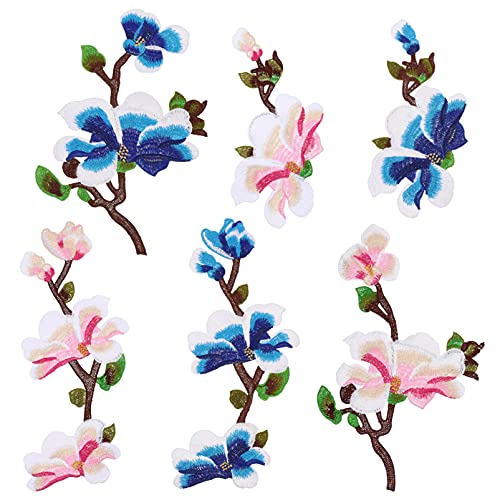 Gadpiparty 2 Sätze Blumenstickerei Patches für Kleidung Teiliges Set Himmelblau für Diy Bekleidung und Kreative Nähprojekte Gadpiparty 2 Sätze Blumenstickerei Patches für Kleidung Teiliges Set Himmelblau für Diy Bekleidung und Kreative Nähprojekte von Gadpiparty