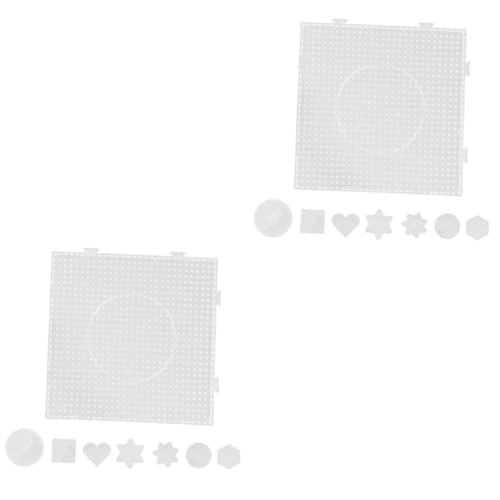 Gadpiparty 2 Sätze Bohnen -pin -vorlagenspielzeug Sicherungsleisten Perlen Für Schmuckhersteller Perlen-steckbrett Perlensteckplatten Sicherungsperlen Pegboard Groß Plastik Weiß 8 Stück * 2 Gadpiparty 2 Sätze Bohnen -pin -vorlagenspielzeug Sicherungsleisten Perlen Für Schmuckhersteller Perlen-steckbrett Perlensteckplatten Sicherungsperlen Pegboard Groß Plastik Weiß 8 Stück * 2 von Gadpiparty