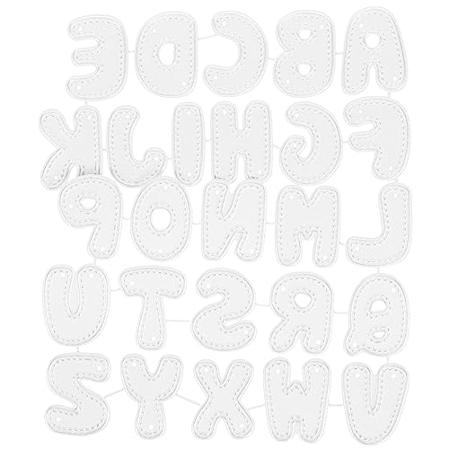 Gadpiparty 2 Sätze Buchstabe Schneidform Schneiden Diy Sammelalbum Stanzteile Für Die Kartenherstellung Schnitt Stirbt Stanzformen Für Die Kartenherstellung Sterben Party Cutter Metall von Gadpiparty